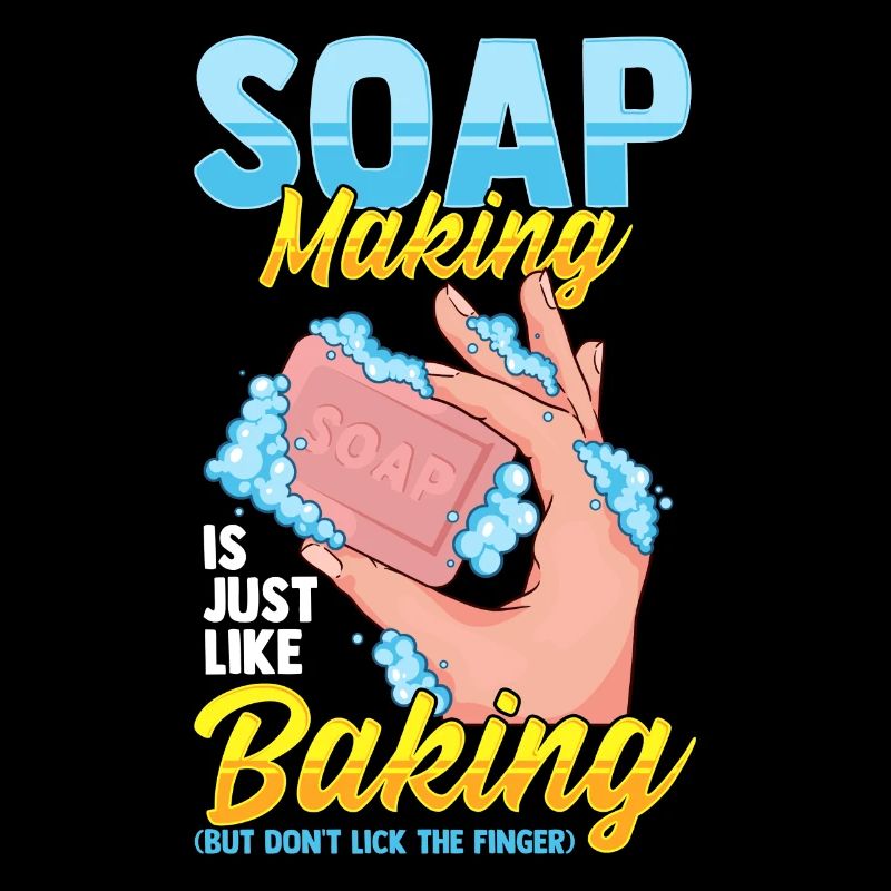Soap Making Like Backing Don't Lick Finger Soap