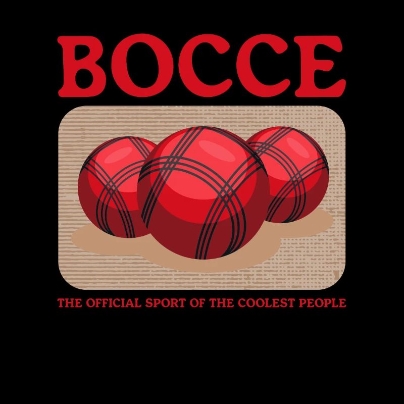 Boccia Boccia Player Bocce Boules Cadeau