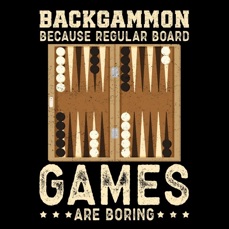 Backgammon Player Backgammon Board Game Gift