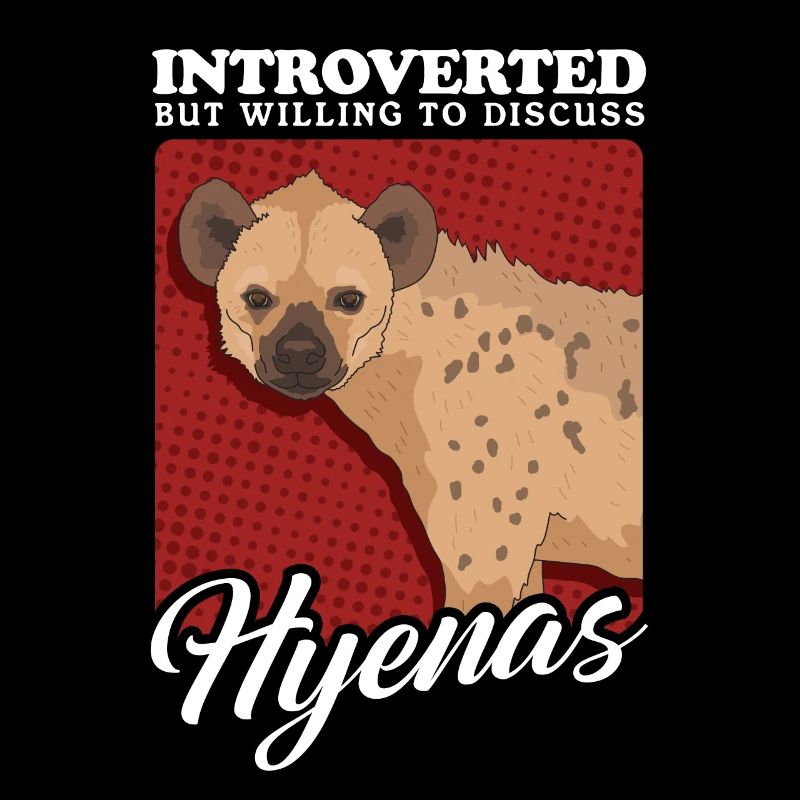 Hyäne Hyänen Tüpfelhyäne Geschenk