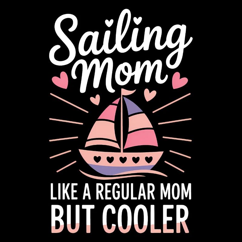 Sailing Saying Mom Mom Sailor Sailing Gift