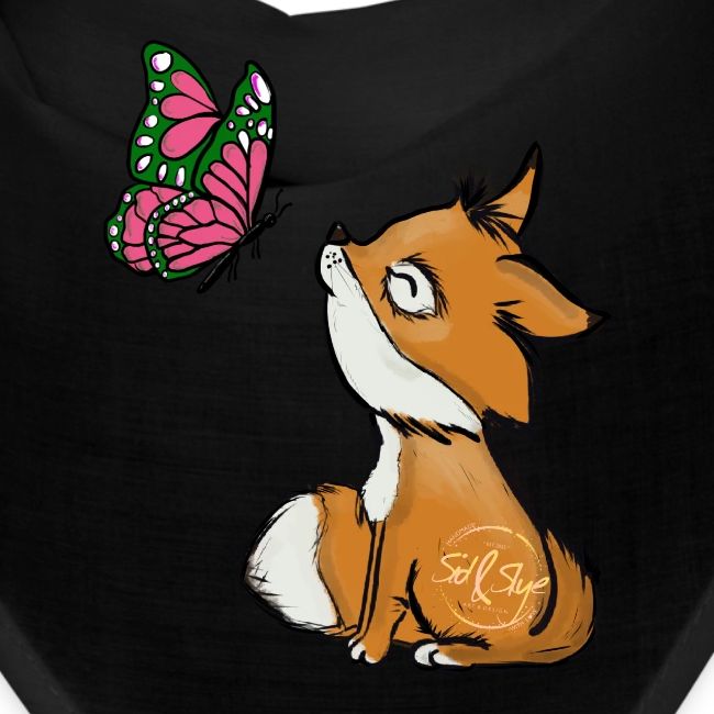 Fuchs und Schmetterling - Kinder- und Baby-Design