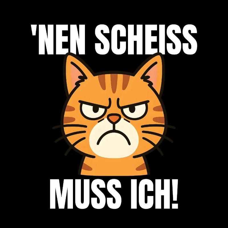 'Nen Scheiss muss ich freche Katze lustig