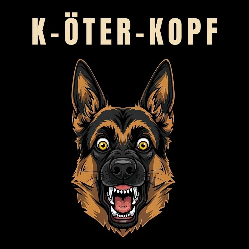 German Shepherd Mutt Funny Pun Saying Dog
