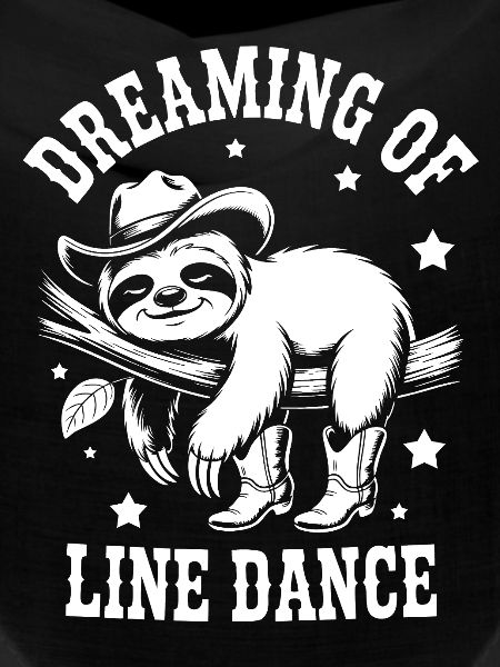 Sloth LineDance Cowboy