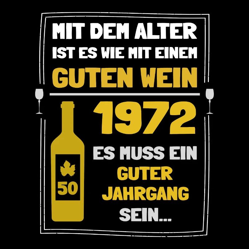 1972 und 50. Geburtstag Geschenkidee