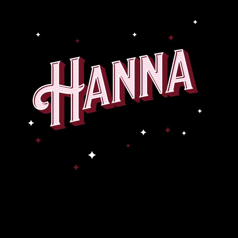 Hanna name personalized