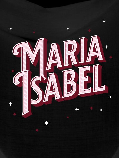 Maria Isabel name personalized