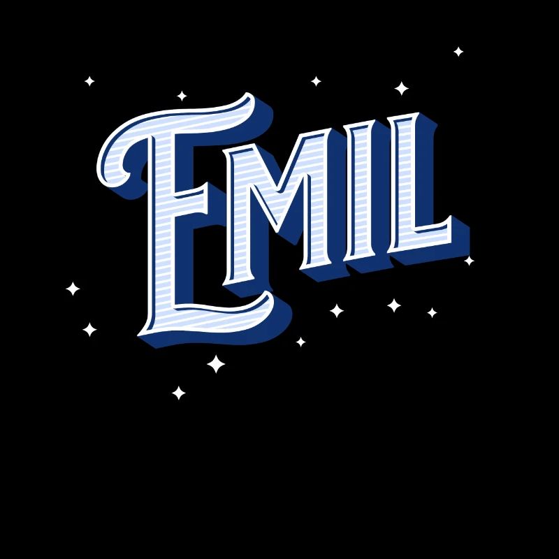 Nom Emil personnalisé