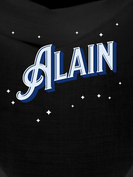 Alain names personalized