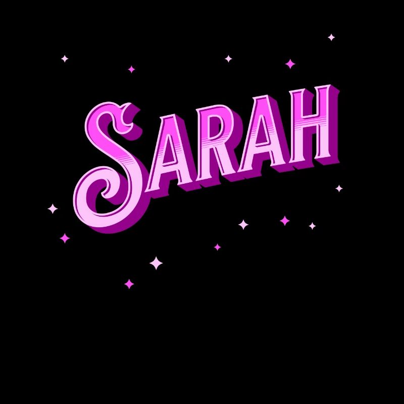 Sarah name personalized