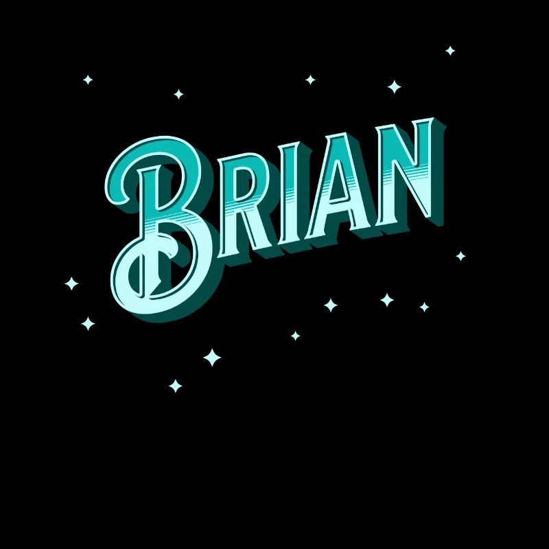 Brian name personalized