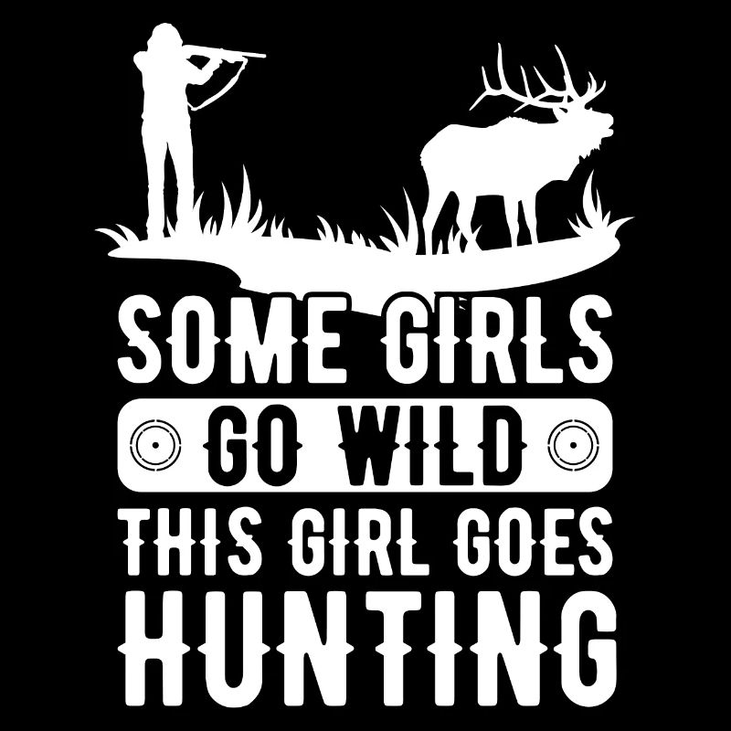 Chasseuse de cerf Chasseuse Disant Chasse