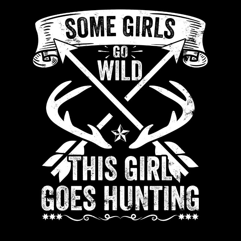 Chasseuse de cerf Chasseuse Disant Chasse