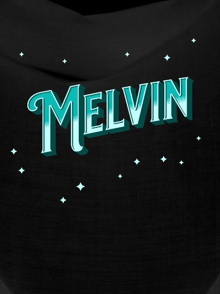 Melvin's name personalized