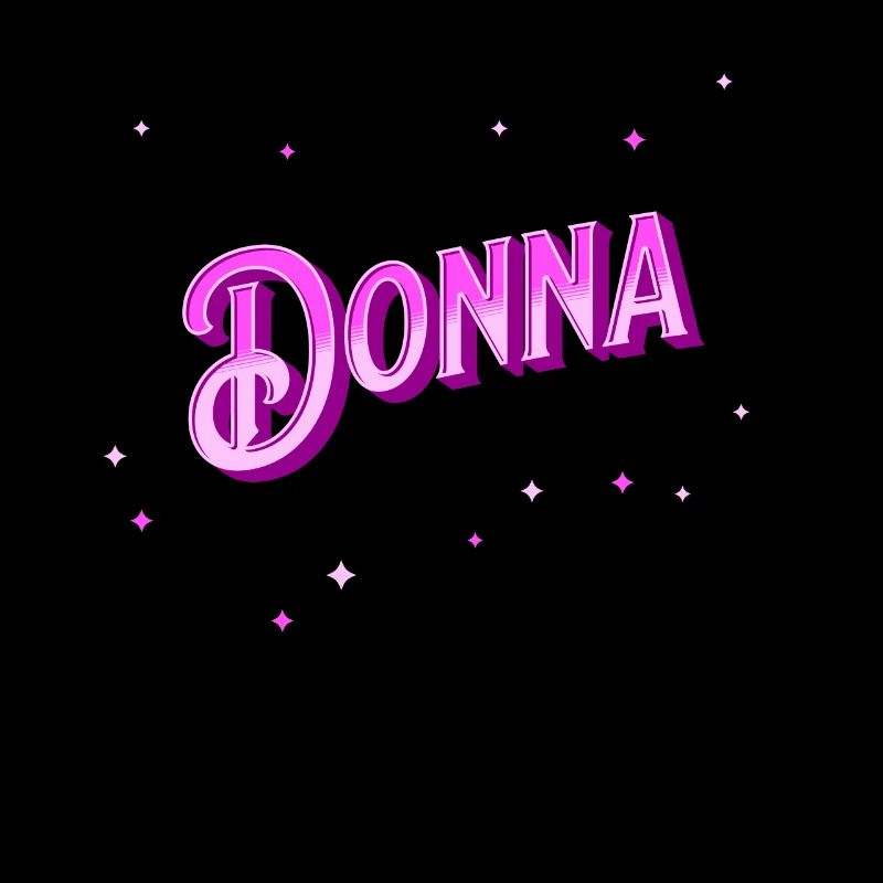 Donna name personalized