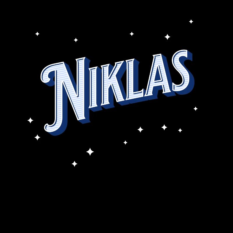 Niklas' name personalized