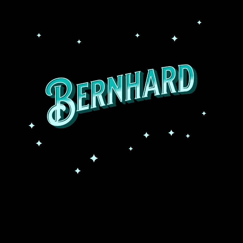 Bernhard name personalized