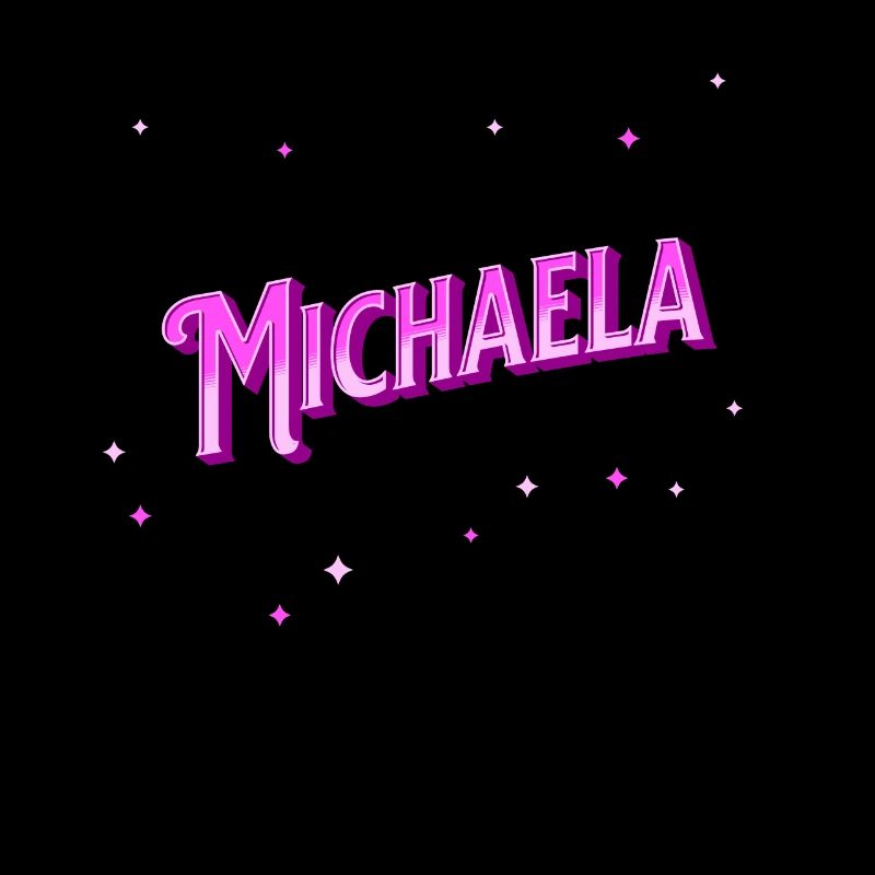 Michaela's name personalized