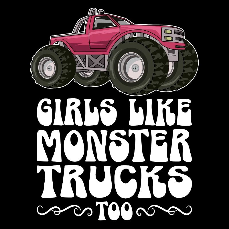 Mädchen Mögen Monstertrucks Auch Mädchen Monster