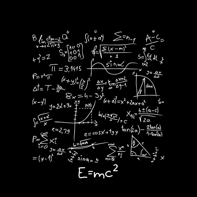 Math Mathematics Formulas E=mc2