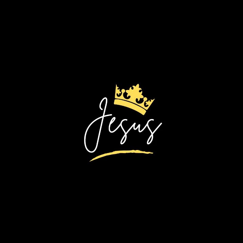 Jesus Crown Script Tee