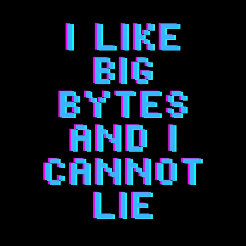 I like big bytes