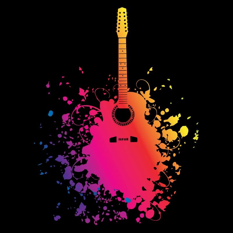 Guitar Splash Guitar Player Gift Guitare électrique