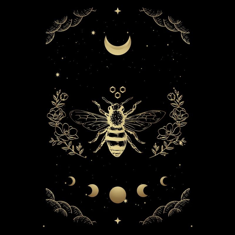 Bee, Bees Moon Phases, Moon, Beekeeping