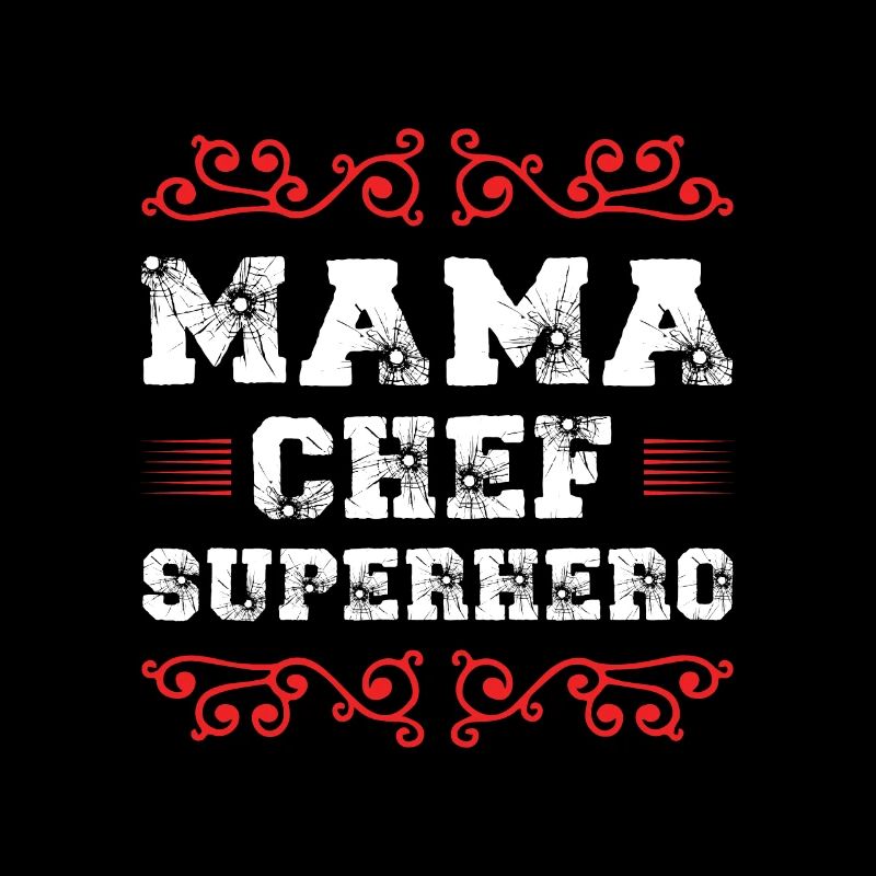 Mama Chef Superheld Mutter