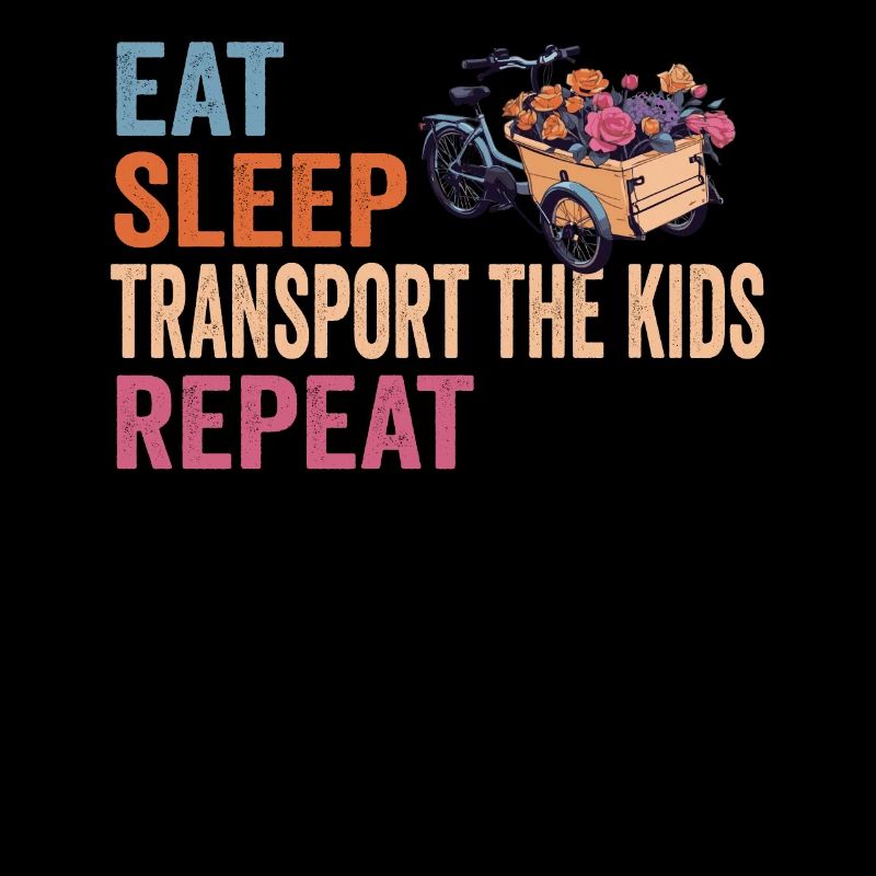 Eat Sleep Repeat Cargo Cargobike