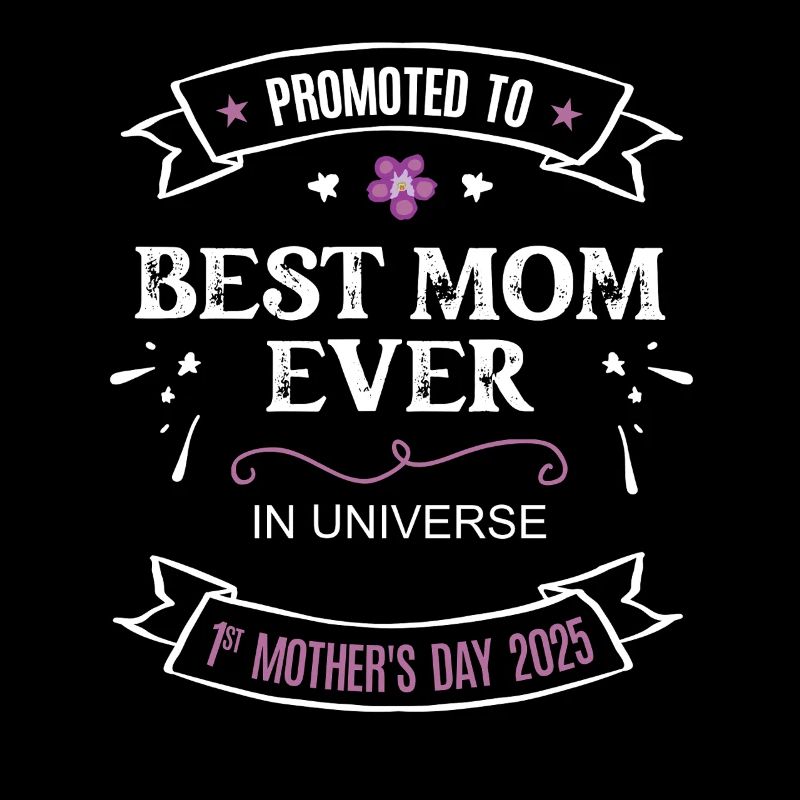 Beste Mama Best Mom Erster Muttertag 2025