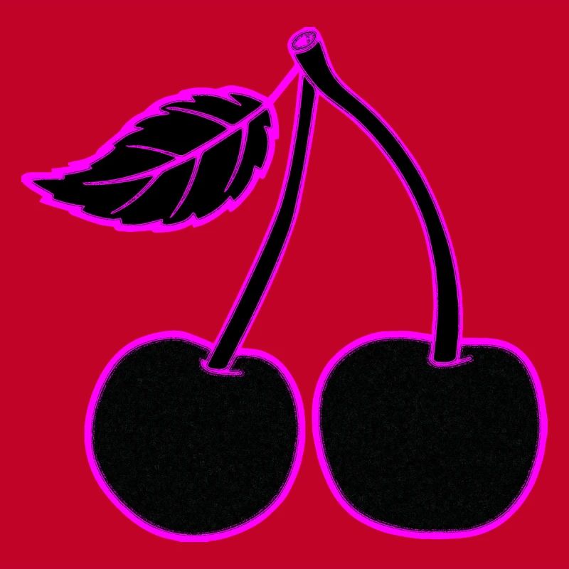 Neon Cherry Pink, subtle or present