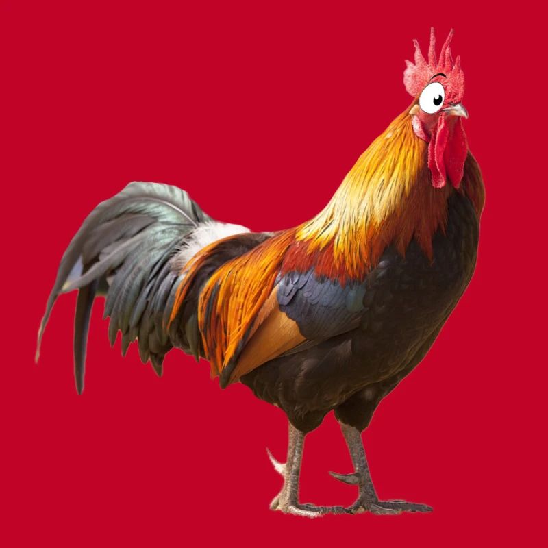 Comic Chicken Comic Rooster