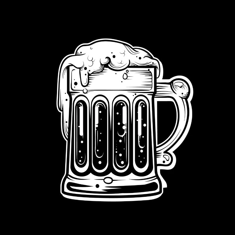 Einfach nur Bier. Bier. Bier.