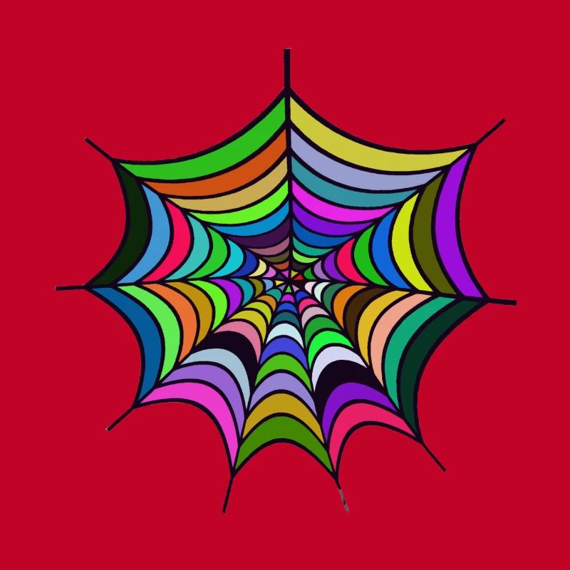 Color Spider Web gift Spiderman spider web