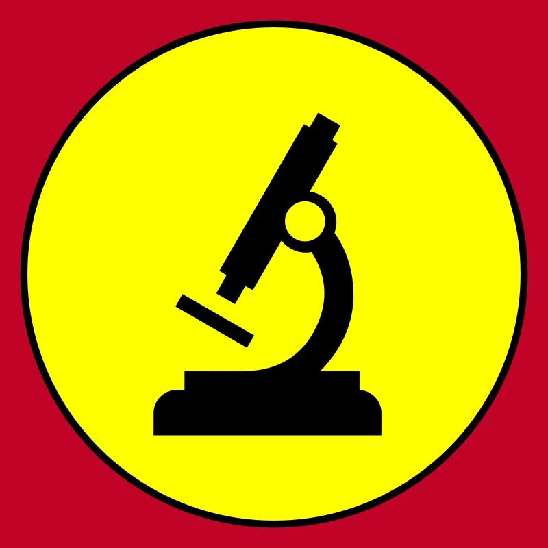Icône d’icône de microscope