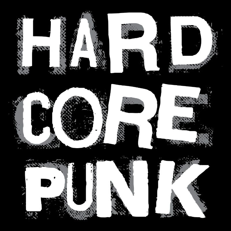 Hardcore Punk Stencil Text