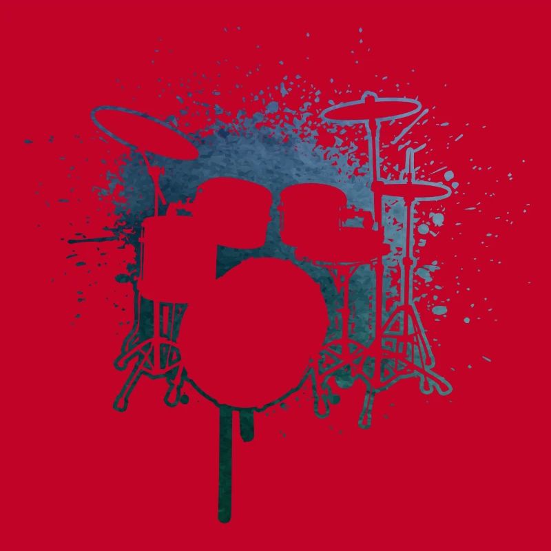 Drum Kit Drums Drummer Drumming