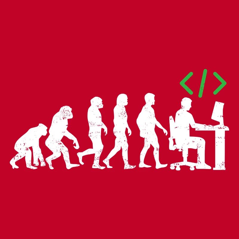 Programmierer Evolution geschenk coder java c++