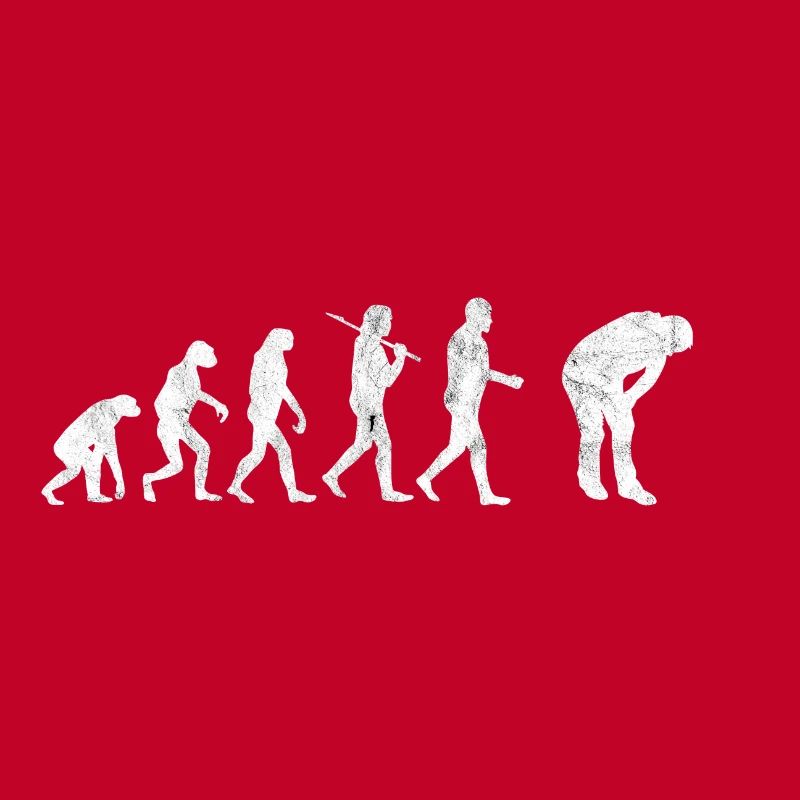 Ausser Puste Evolution Lustige Bilder Geschenk