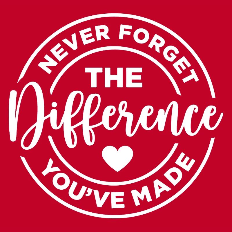 Never Forget the Difference