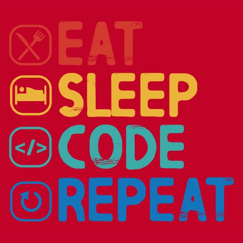 Répéter le code Eat Sleep