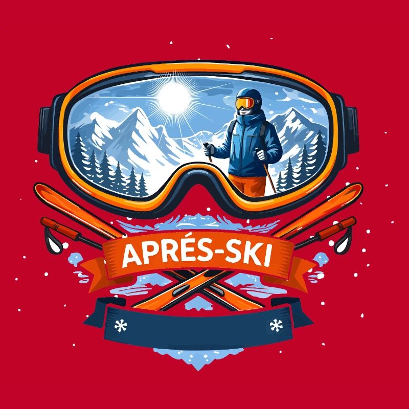 Apres Ski Comic Design