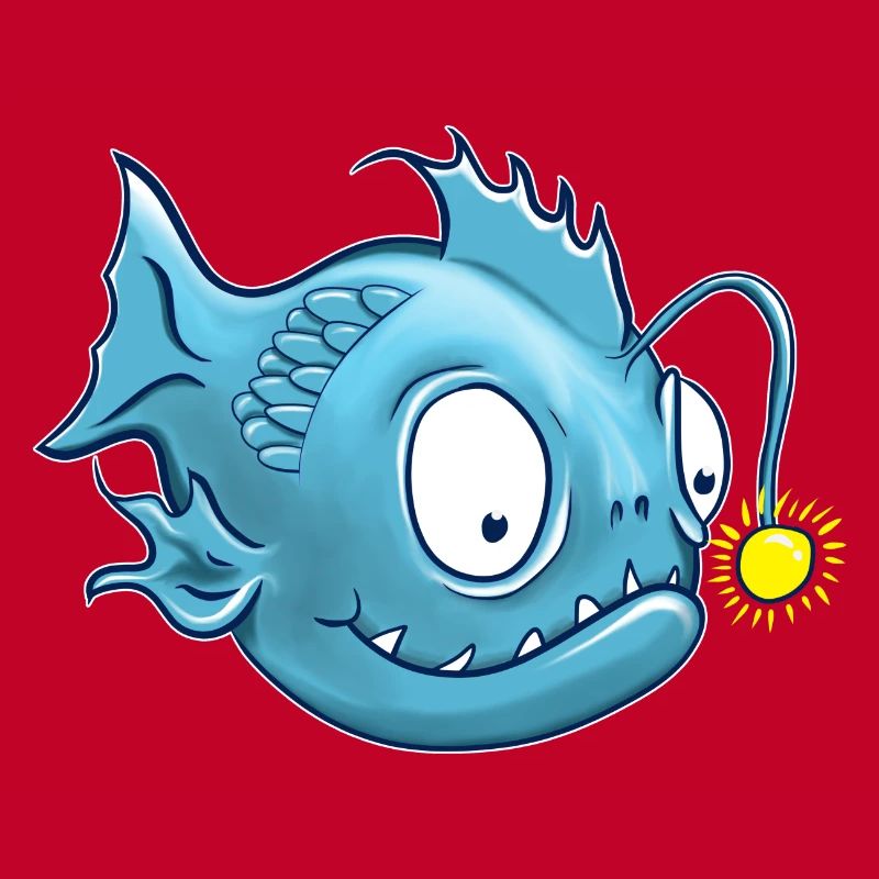 Laternenfisch oder auch Anglerfisch