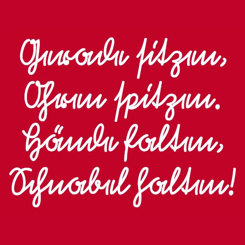 Class rules for the school in German script