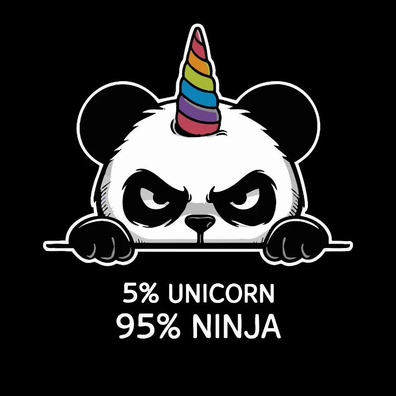 Diction du ninja licorne panda