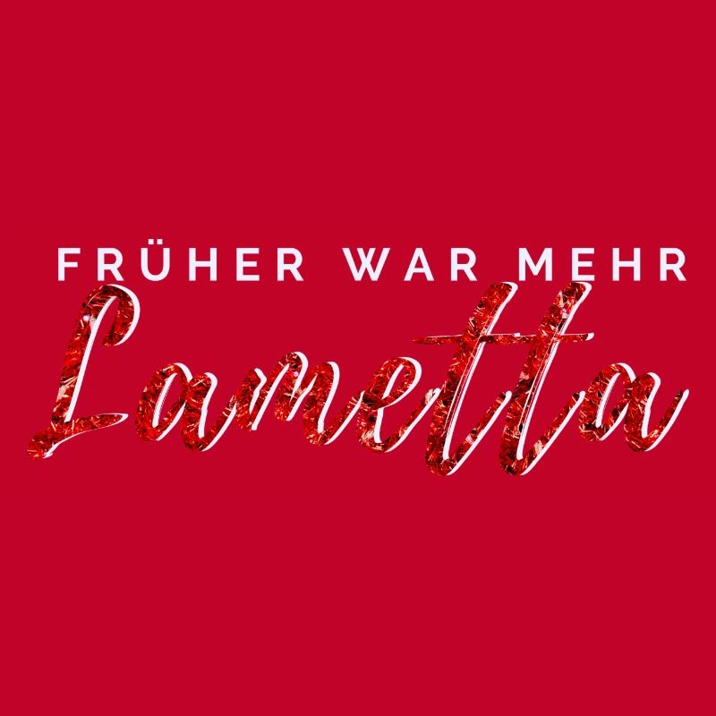 Weihnachtspullover - Früher war mehr Lametta