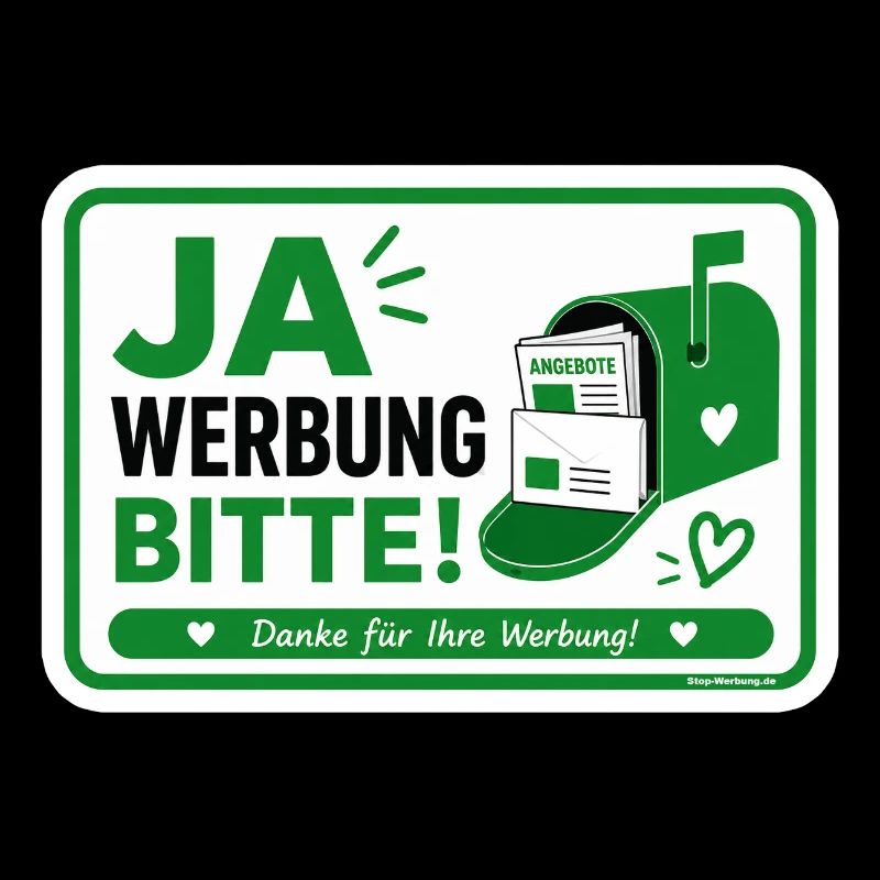 Ja bitte Werbung