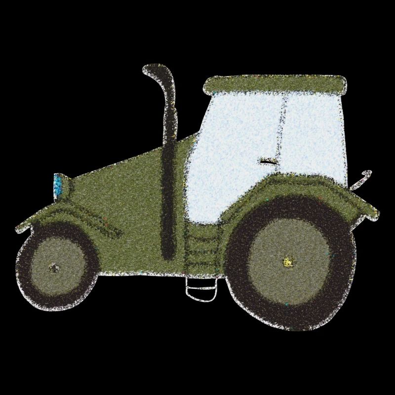 Tractor Oldtimer Impressionism